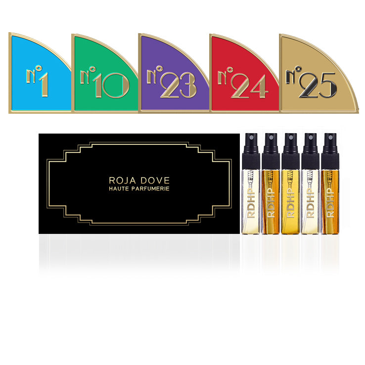 ROJA DOVE SEMI BESPOKE 5X2ML DISCOVERY COLLECTION - SET 3 WITH 1; 10; 23; 24; 25