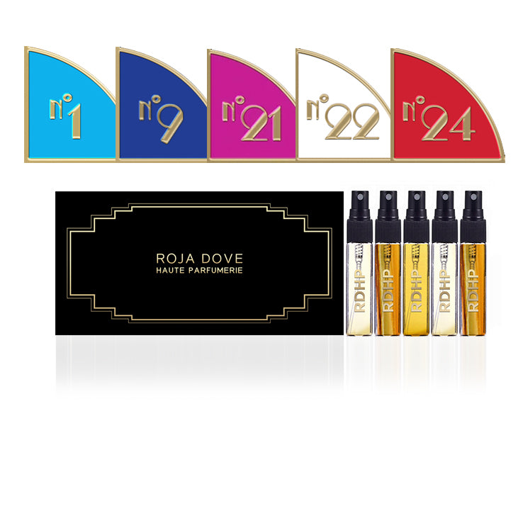 ROJA DOVE SEMI BESPOKE 5X2ML DISCOVERY COLLECTION - SET 1 WITH 1; 9; 21; 22; 24
